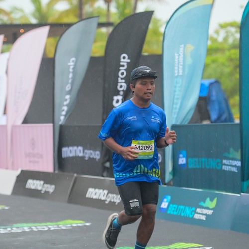 Race photo from Belitung Multisport Festival