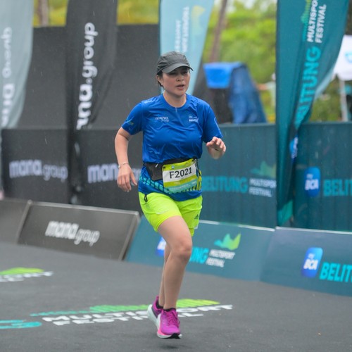 Race photo from Belitung Multisport Festival