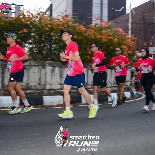 Race photo from SMARTFREN RUN 2026