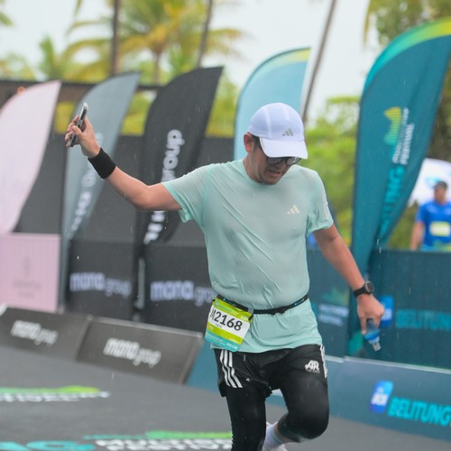 Race photo from Belitung Multisport Festival