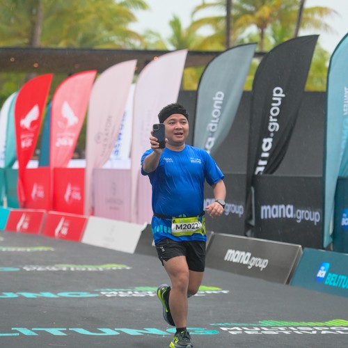 Race photo from Belitung Multisport Festival