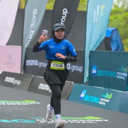 Race photo from Belitung Multisport Festival