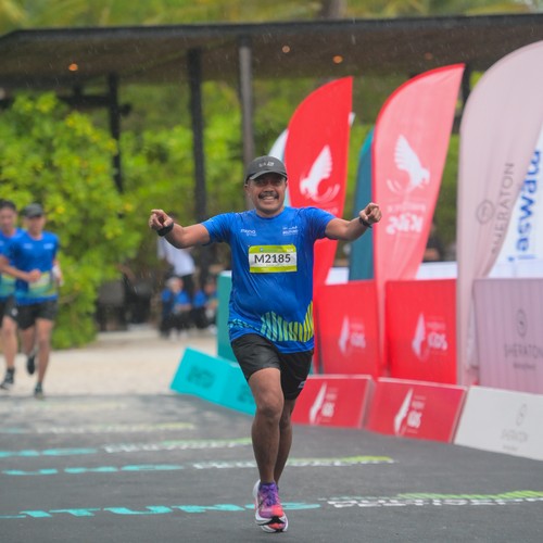 Race photo from Belitung Multisport Festival