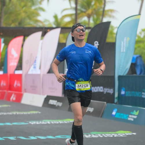 Race photo from Belitung Multisport Festival