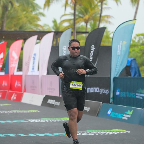 Race photo from Belitung Multisport Festival