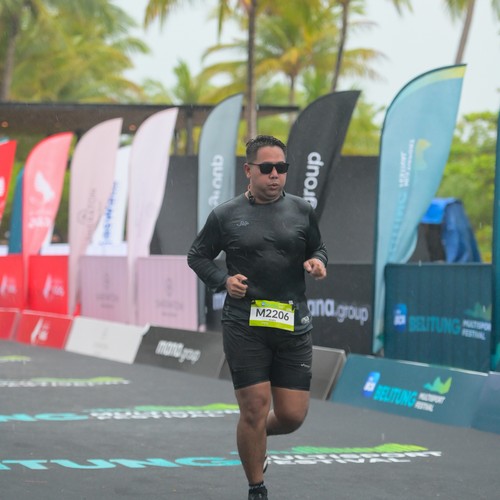 Race photo from Belitung Multisport Festival