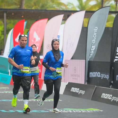 Race photo from Belitung Multisport Festival