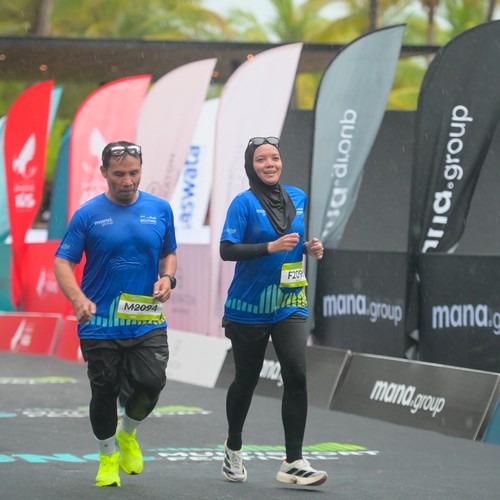 Race photo from Belitung Multisport Festival