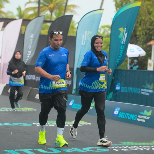 Race photo from Belitung Multisport Festival