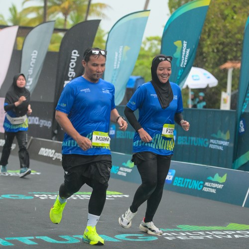 Race photo from Belitung Multisport Festival