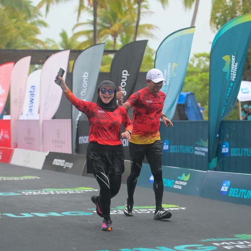 Race photo from Belitung Multisport Festival