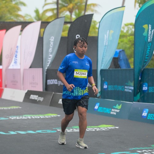 Race photo from Belitung Multisport Festival
