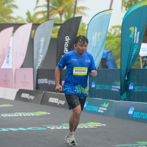 Race photo from Belitung Multisport Festival