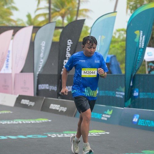 Race photo from Belitung Multisport Festival