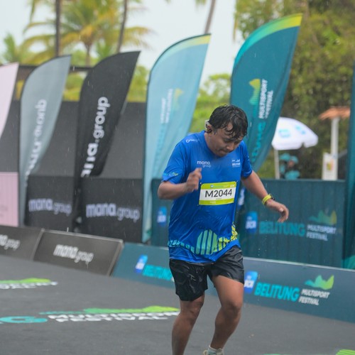 Race photo from Belitung Multisport Festival