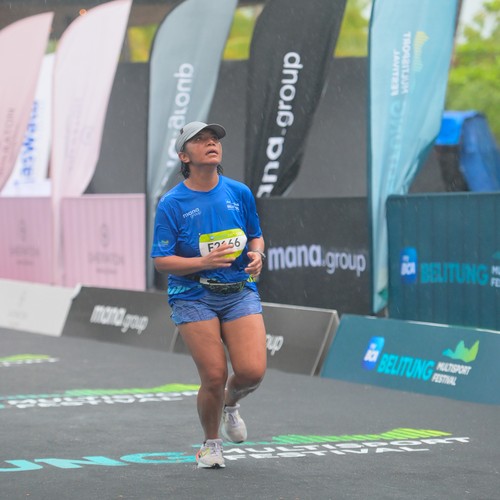 Race photo from Belitung Multisport Festival