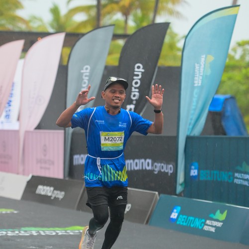 Race photo from Belitung Multisport Festival