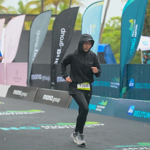Race photo from Belitung Multisport Festival