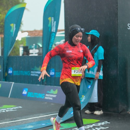 Race photo from Belitung Multisport Festival
