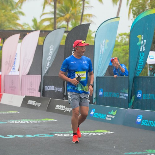 Race photo from Belitung Multisport Festival