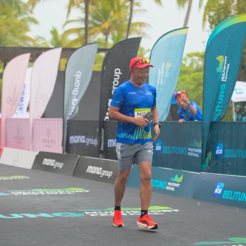 Race photo from Belitung Multisport Festival