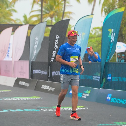 Race photo from Belitung Multisport Festival