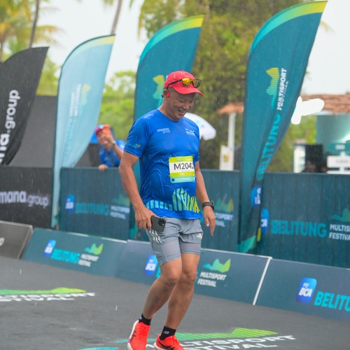 Race photo from Belitung Multisport Festival