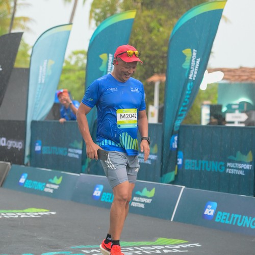 Race photo from Belitung Multisport Festival