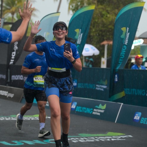 Race photo from Belitung Multisport Festival
