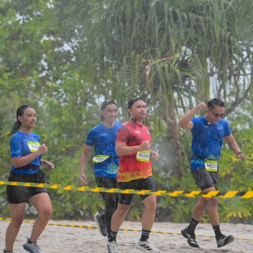 Race photo from Belitung Multisport Festival