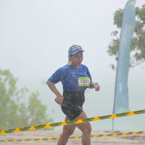 Race photo from Belitung Multisport Festival