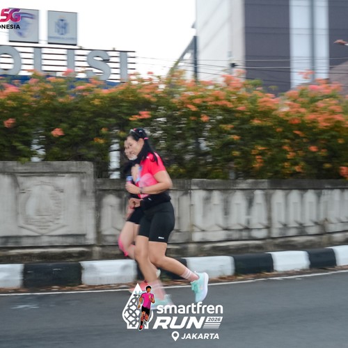 Race photo from SMARTFREN RUN 2026