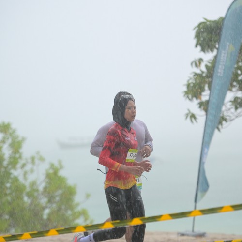 Race photo from Belitung Multisport Festival