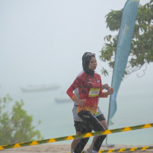 Race photo from Belitung Multisport Festival