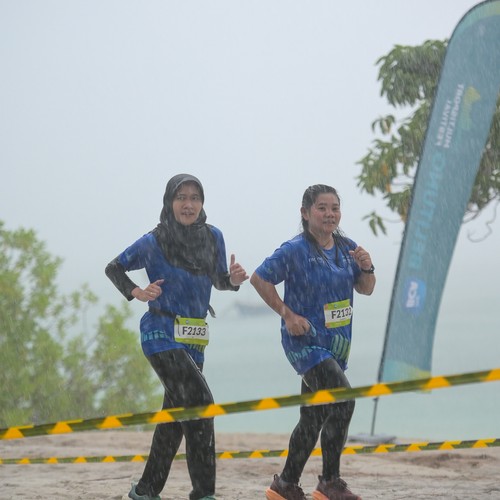 Race photo from Belitung Multisport Festival