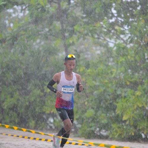 Race photo from Belitung Multisport Festival
