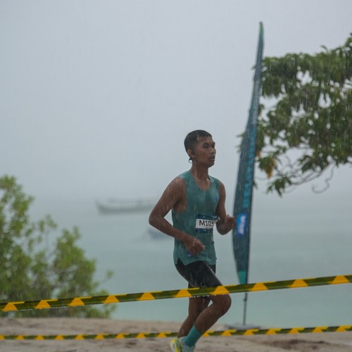 Race photo from Belitung Multisport Festival