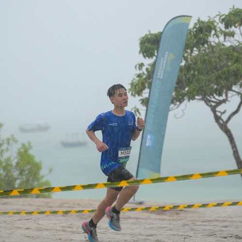 Race photo from Belitung Multisport Festival