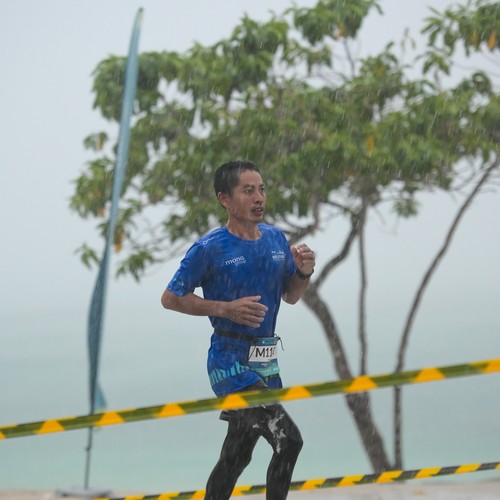 Race photo from Belitung Multisport Festival