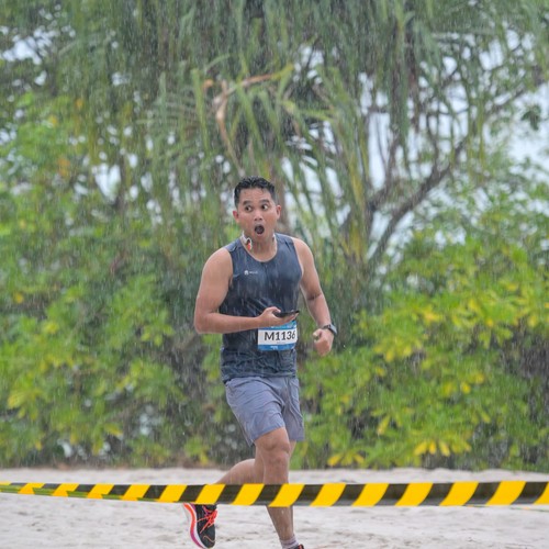Race photo from Belitung Multisport Festival