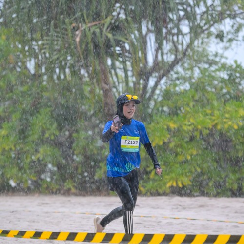 Race photo from Belitung Multisport Festival