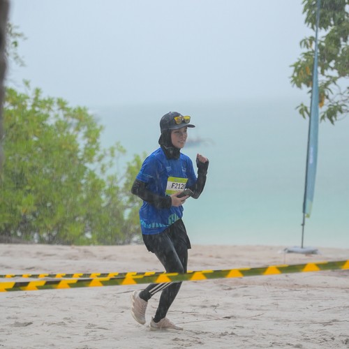 Race photo from Belitung Multisport Festival