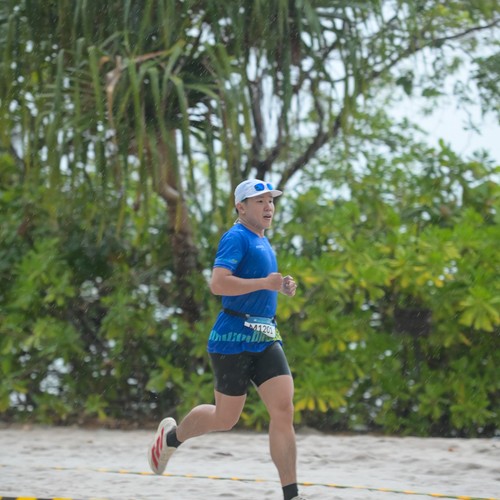 Race photo from Belitung Multisport Festival