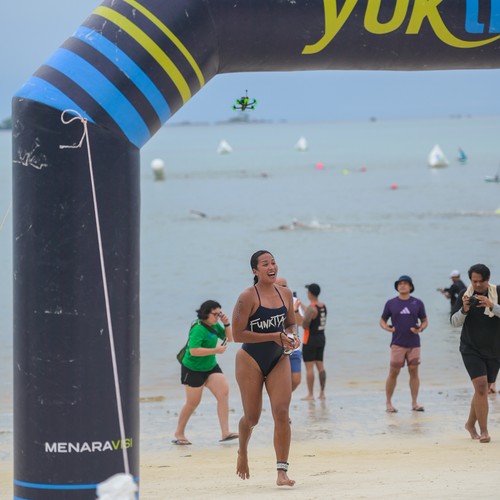 Race photo from Belitung Multisport Festival