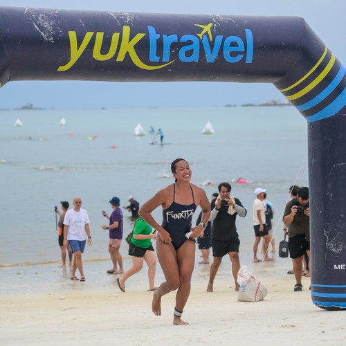 Race photo from Belitung Multisport Festival