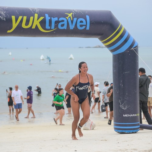 Race photo from Belitung Multisport Festival