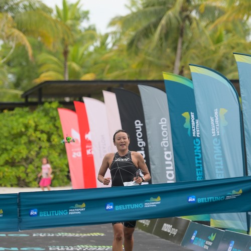 Race photo from Belitung Multisport Festival