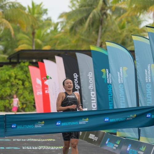 Race photo from Belitung Multisport Festival