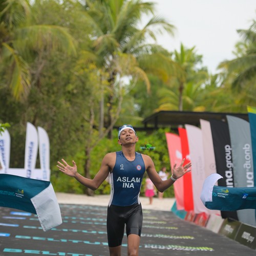 Race photo from Belitung Multisport Festival