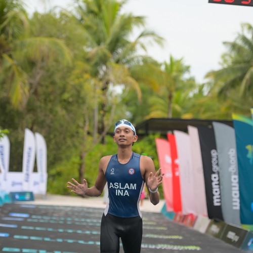 Race photo from Belitung Multisport Festival